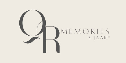 QR Memories: driejarig abonnement*