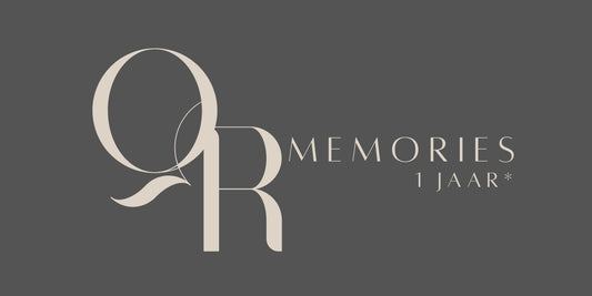 QR Memories: éénjarig abonnement*